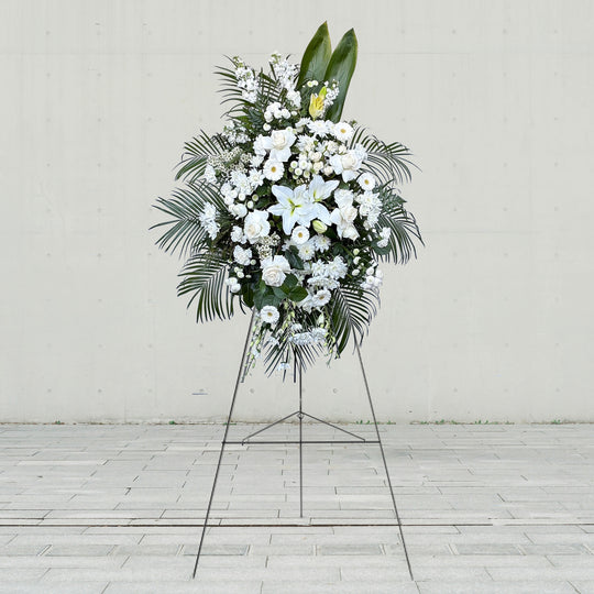 Standard - Designer's Choice Fresh Flowers Funeral Stand