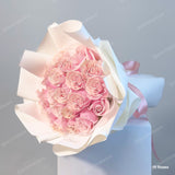 Classic Round Fresh Rose Bouquet