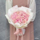Classic Round Fresh Rose Bouquet