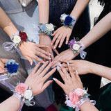 Custom Corsage OR Boutonnière - Preserved or Soap Flower - Aromatears flower General