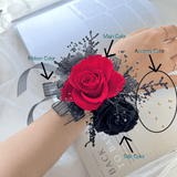 Custom Corsage OR Boutonnière - Preserved or Soap Flower - Aromatears flower General