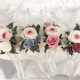 Custom Corsage OR Boutonnière - Preserved or Soap Flower - Aromatears flower General
