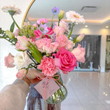 Designer's Choice Fresh Flower Vase - Aromatears flower Custom