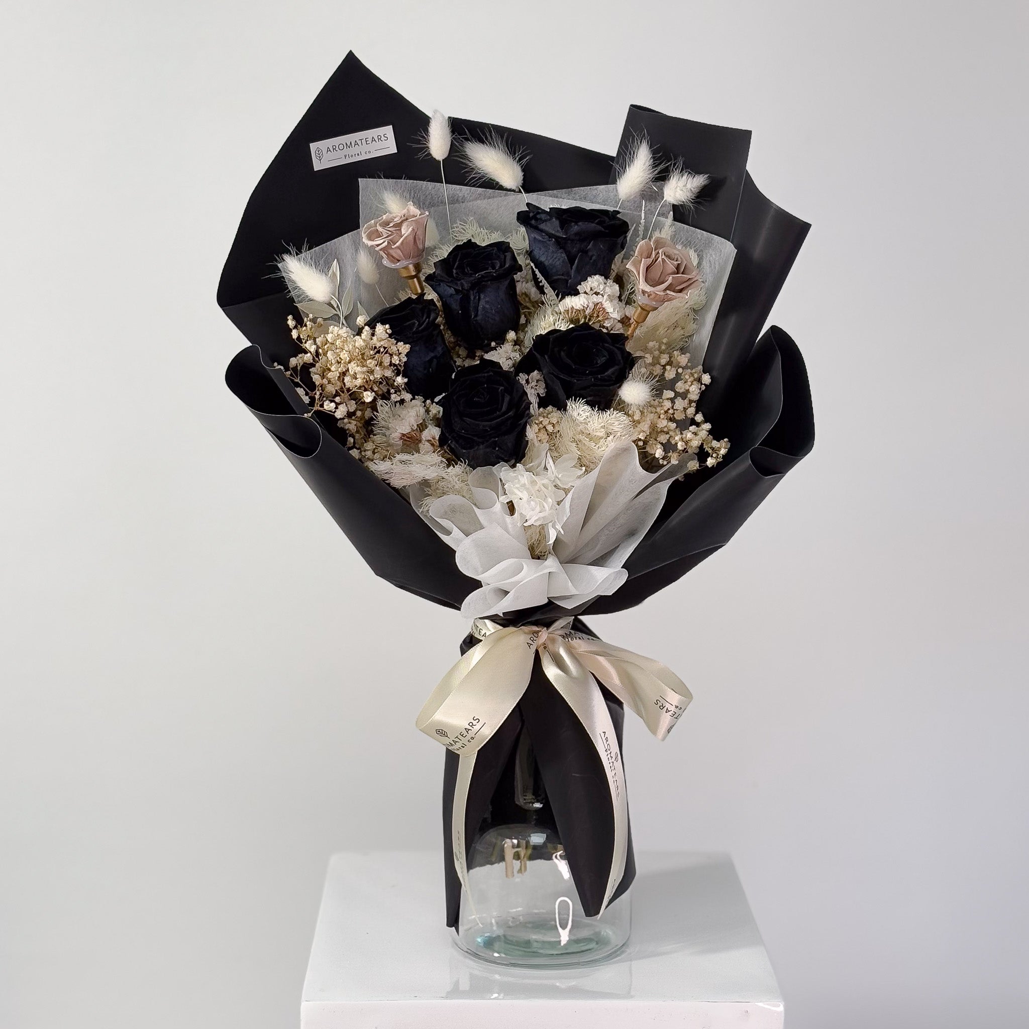 Designer's Choice Preserved Rose Bouquet - Aromatears flower Rose