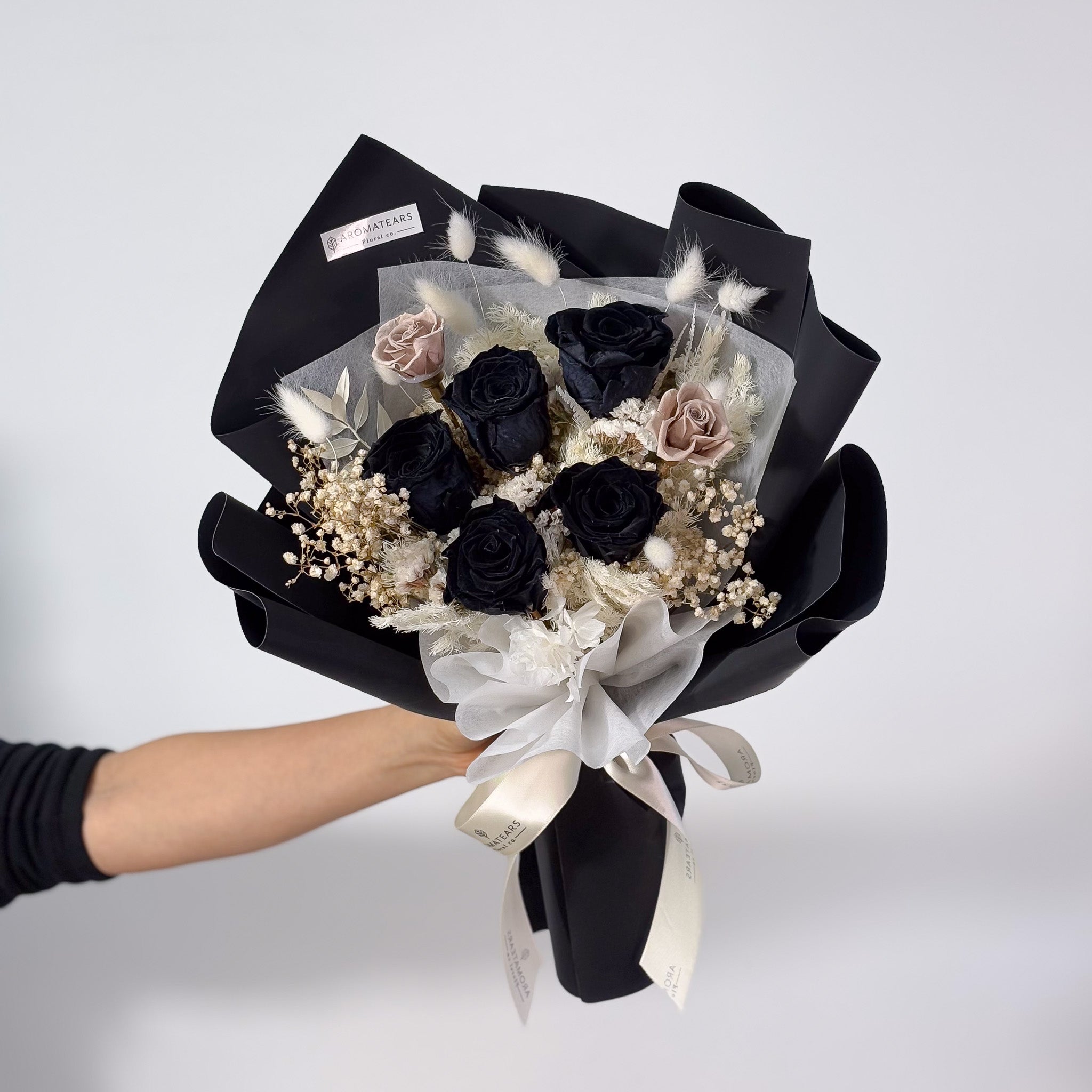 Designer's Choice Preserved Rose Bouquet - Aromatears flower Rose