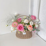 DIY Seasonal Fresh Flower Basket (Deposit $35) $78