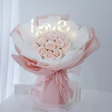 Forever Yours Round Soap Bouquet - Aromatears flower Soap Roses