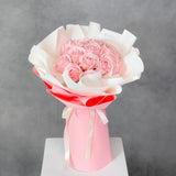 Forever Yours Round Soap Bouquet - Aromatears flower Soap Roses