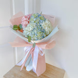 Fresh Hydrangea Mixed Flower Bouquet - Aromatears flower Hydrangea