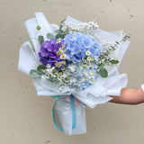 Fresh Hydrangea Mixed Flower Bouquet - Aromatears flower Hydrangea