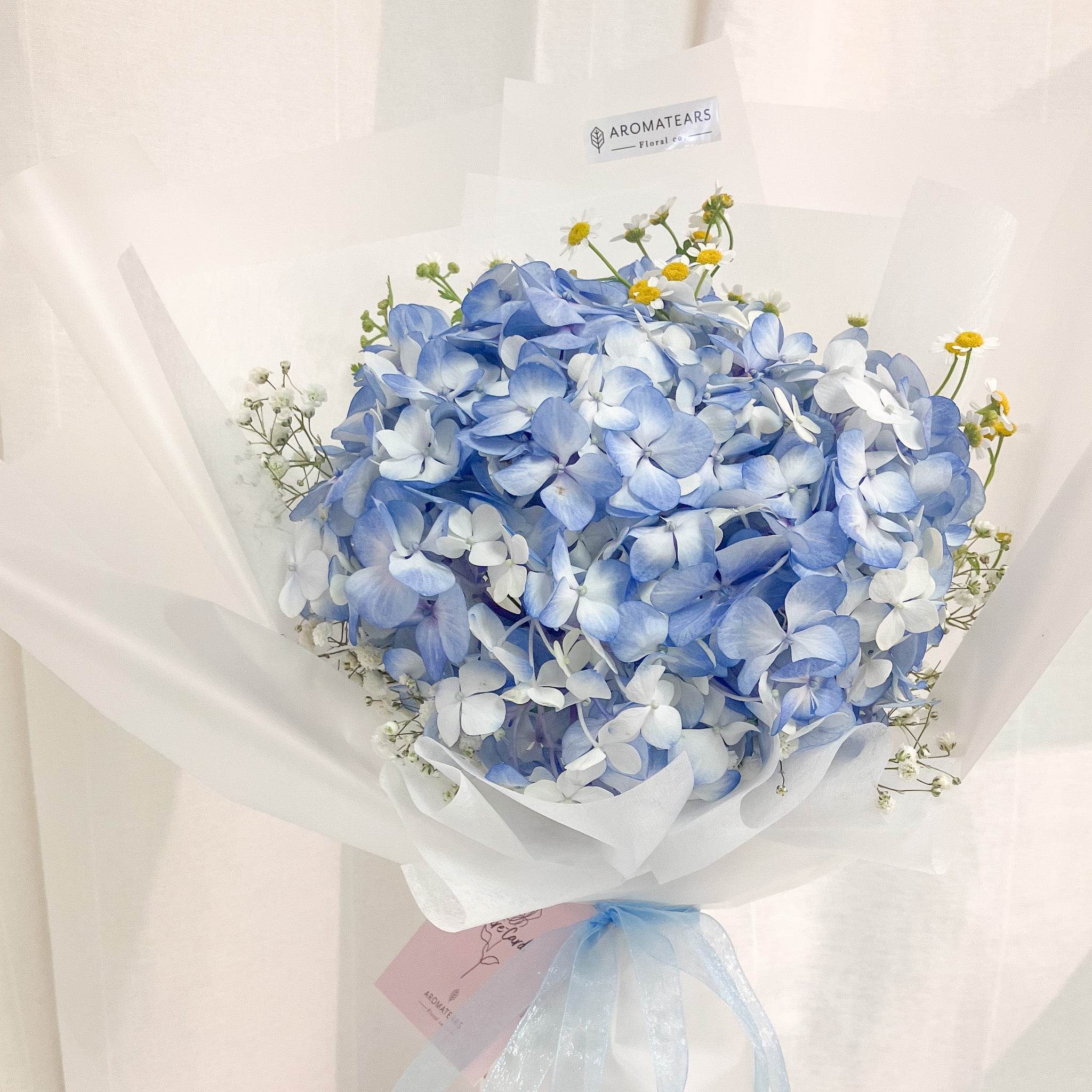 Fresh Hydrangea Mixed Flower Bouquet - Aromatears flower Hydrangea
