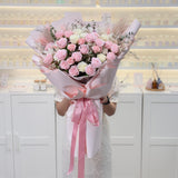 Giant 33 Soap Roses Bouquet - Aromatears flower Roses