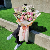 Giant Designer's Choice Fresh Flowers Bouquet - Aromatears flower Fresh Mixed