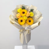 Graduation Special Sunflower Soap Bouquet - Aromatears flowerDesigner's Choice