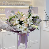 Lily Mixed Fresh Flower Bouquet (Mother's Day)