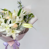 Lily - Designer's Choice Fresh Flowers Bouquet - Aromatears flower Designer Choice