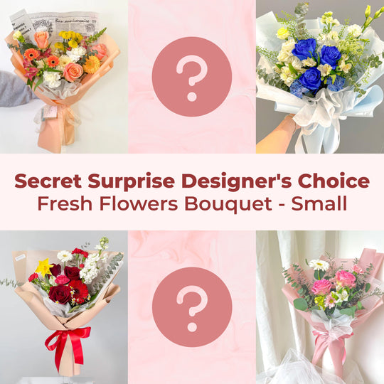 (Online ONLY) Secret Surprise Designer's Choice Fresh Bouquet - Small