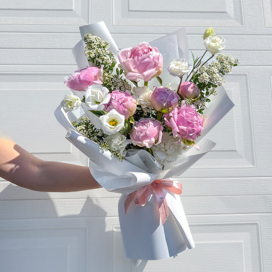 (May 31 4PM) Event - Fresh Peony Bouquet (Deposit $35) $78