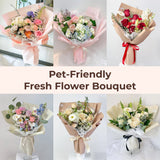 Pet - Friendly Fresh Flower Bouquet - Aromatears flower Designer Choice