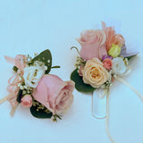 Pink - Fresh Flower Prom Set - Aromatears flower Custom