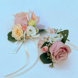 Pink - Fresh Flower Prom Set - Aromatears flower Custom