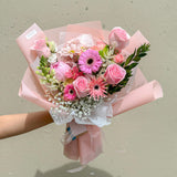 Pink Mixed - Designer's Choice Fresh Bouquet - Aromatears flower Designer Choice
