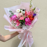 Pink Mixed - Designer's Choice Fresh Bouquet - Aromatears flower Designer Choice