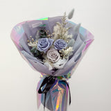 (Limited) Blue Gray - Graduation Special Preserved Flower Bouquet