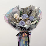 (Limited) Blue Gray - Graduation Special Preserved Flower Bouquet