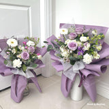 Purple Mixed - Designer's Choice Fresh Bouquet