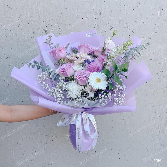 Purple Mixed - Designer's Choice Fresh Bouquet