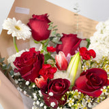 Red Mixed - Designer's Choice Fresh Bouquet - Aromatears flower Designer Choice