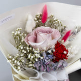 Preserved Rose and Carnation Bouquet - Limited Edition