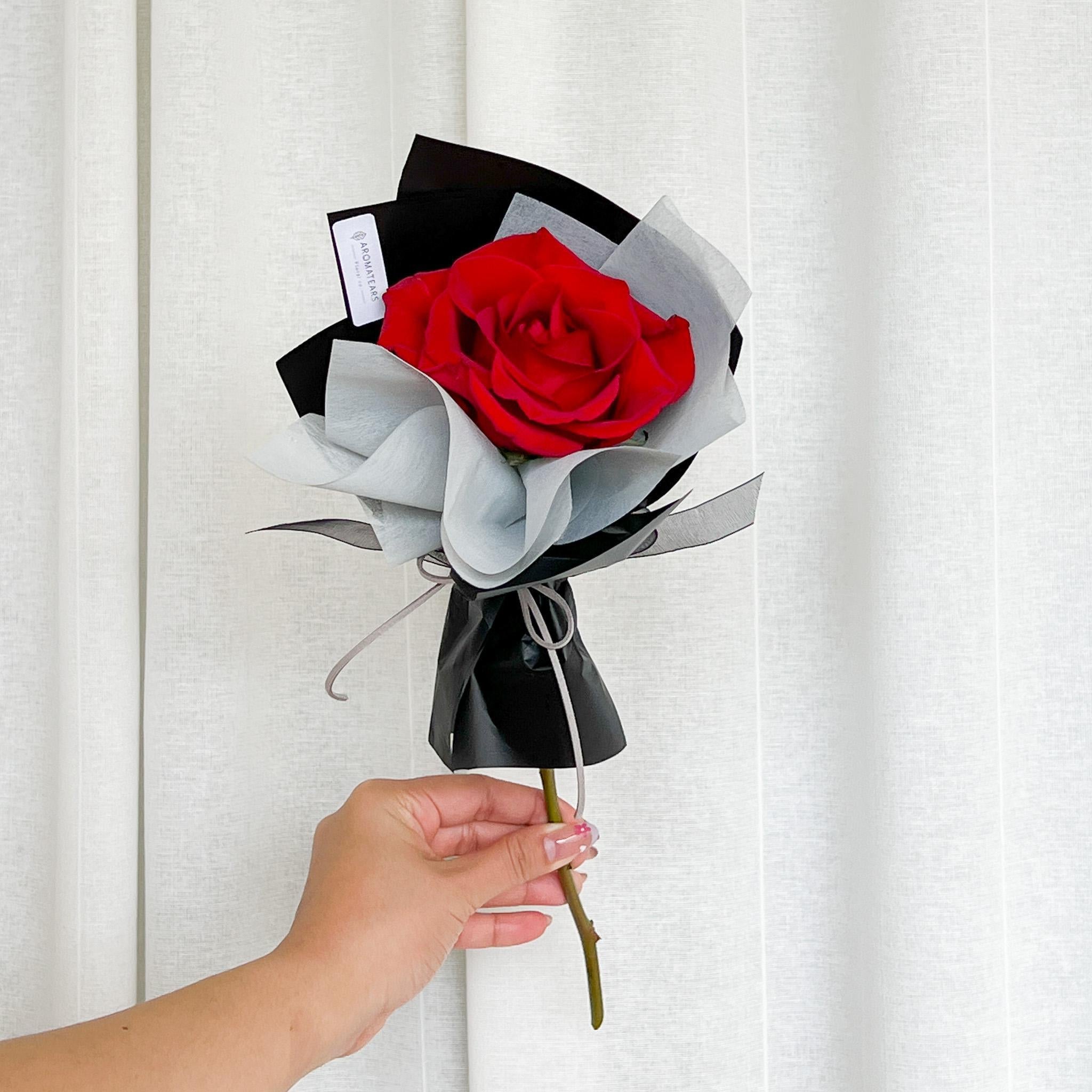 Single Fresh Flower Bouquet - Aromatears flower Custom