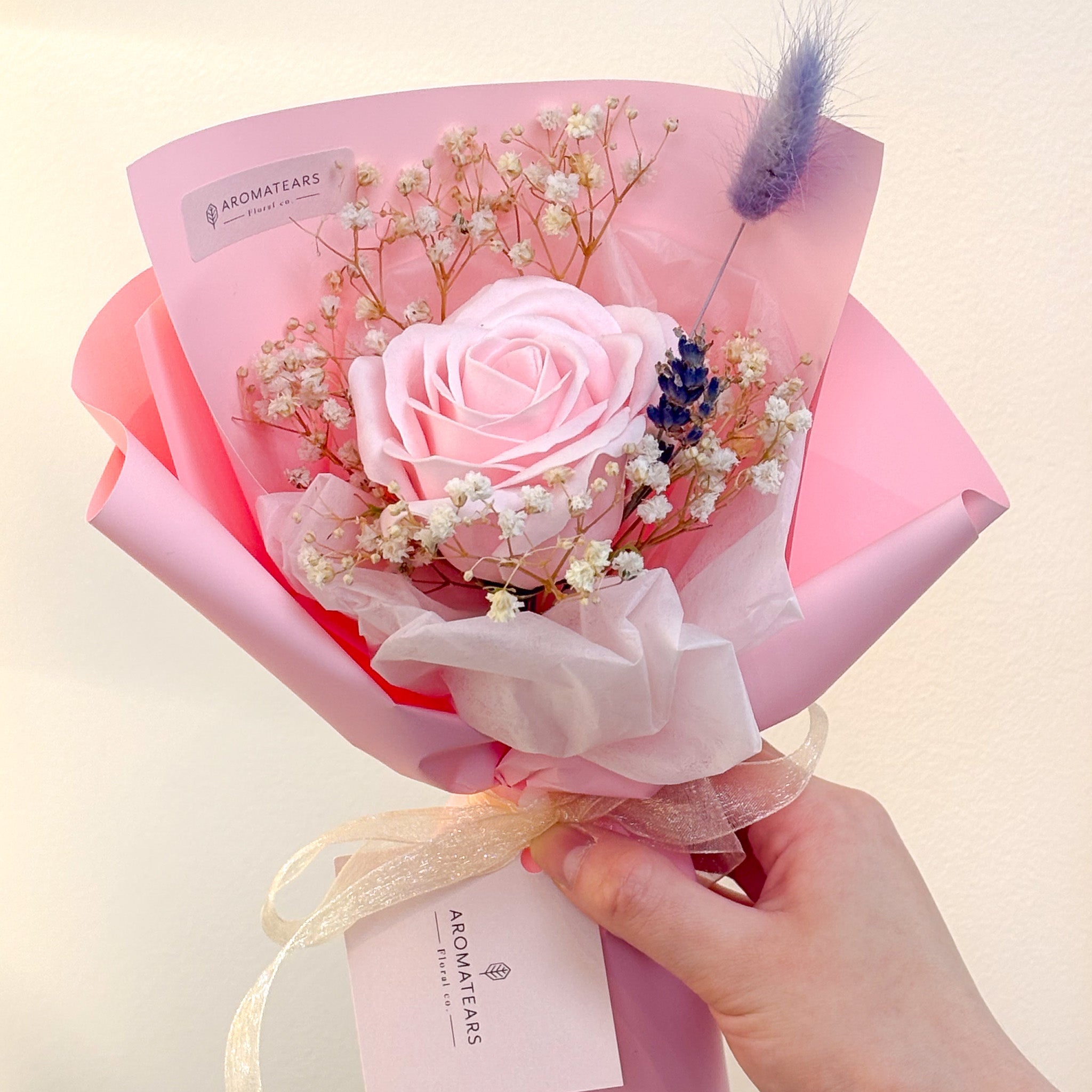 Single Soap Flower Bouquet - Aromatears flower Single