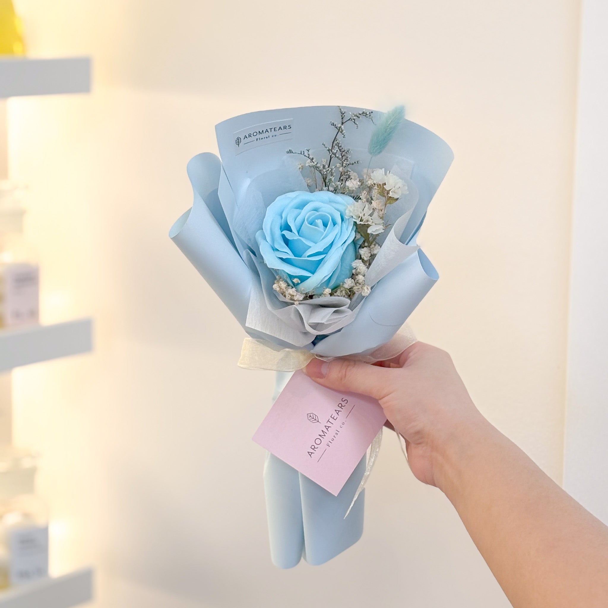 Single Soap Flower Bouquet - Aromatears flower Single