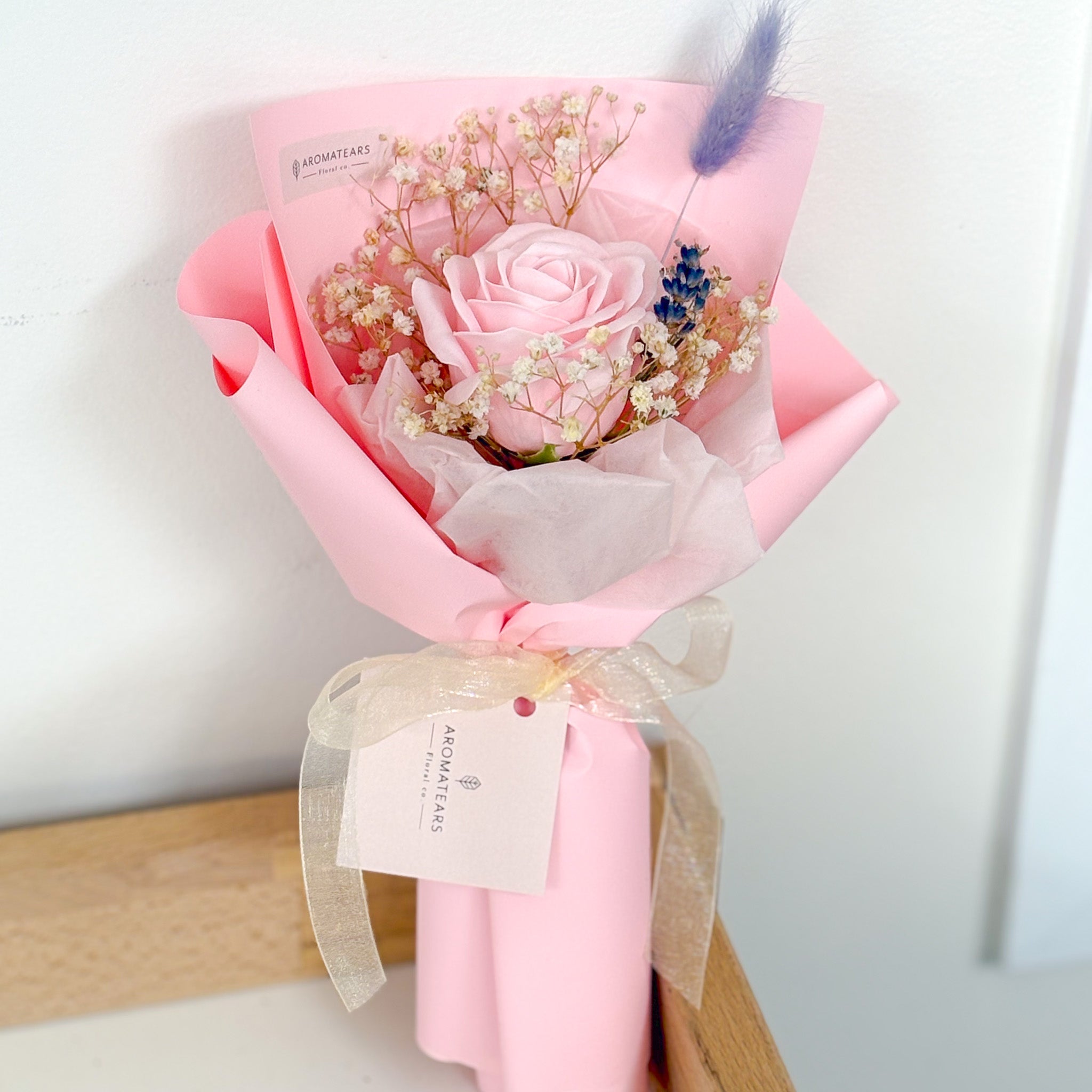 Single Soap Flower Bouquet - Aromatears flower Single