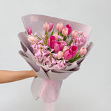 Tulip & Hyacinth - Designer's Choice Fresh Flower Bouquet - Aromatears flower Designer Choice