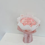 Unique Collection Round Soap Bouquet - Aromatears flower Soap Roses