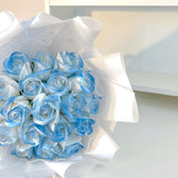 Unique Collection Round Soap Bouquet - Aromatears flower Soap Roses