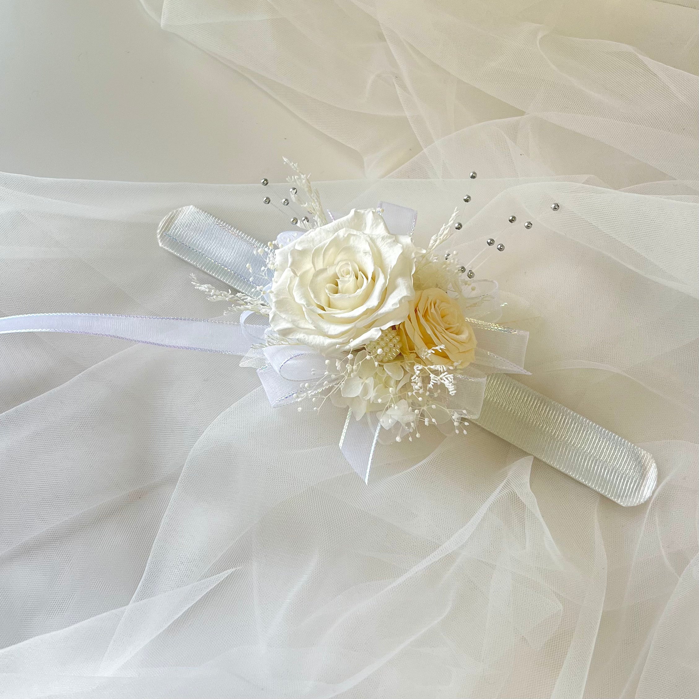 vancouverflowershop, freshbouquet, fresh, roses, freshflowers vancouver, preservedflower, soapflower, Preserved Flower Corsage, prom, 밴쿠버꽃집