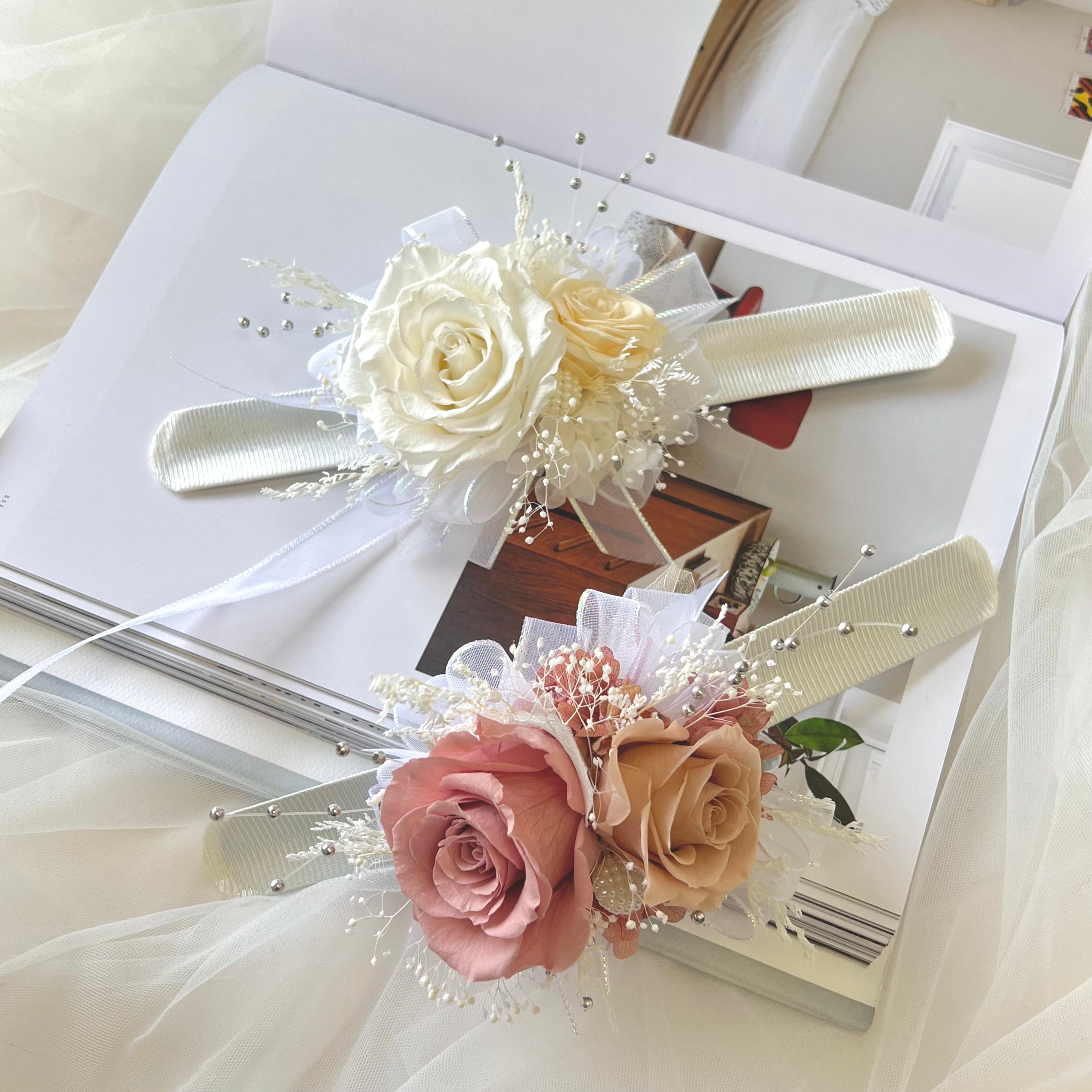 vancouverflowershop, freshbouquet, fresh, roses, freshflowers vancouver, preservedflower, soapflower, Preserved Flower Corsage, prom flower, prom party, 밴쿠버꽃집