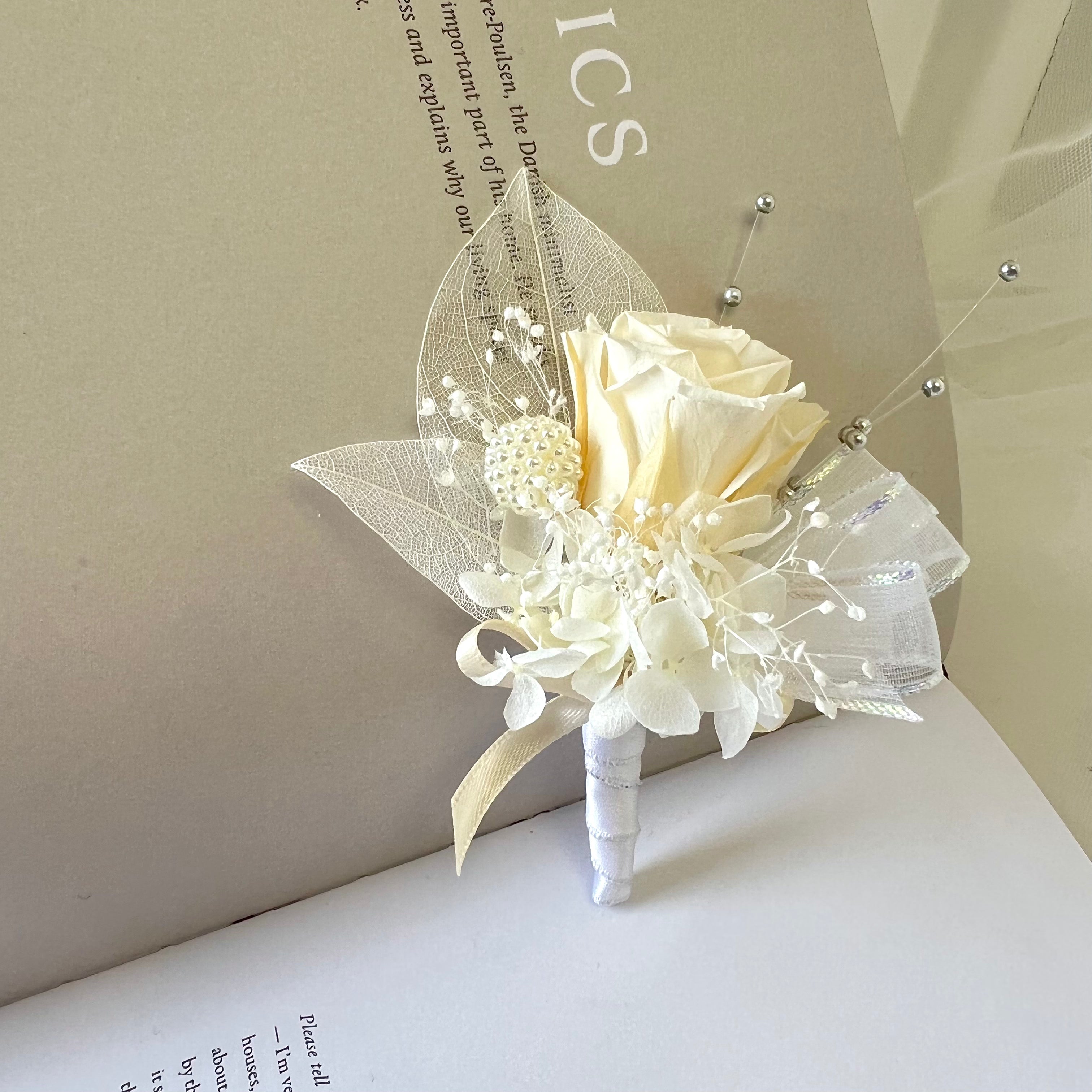 Preserved Flower Boutonnière