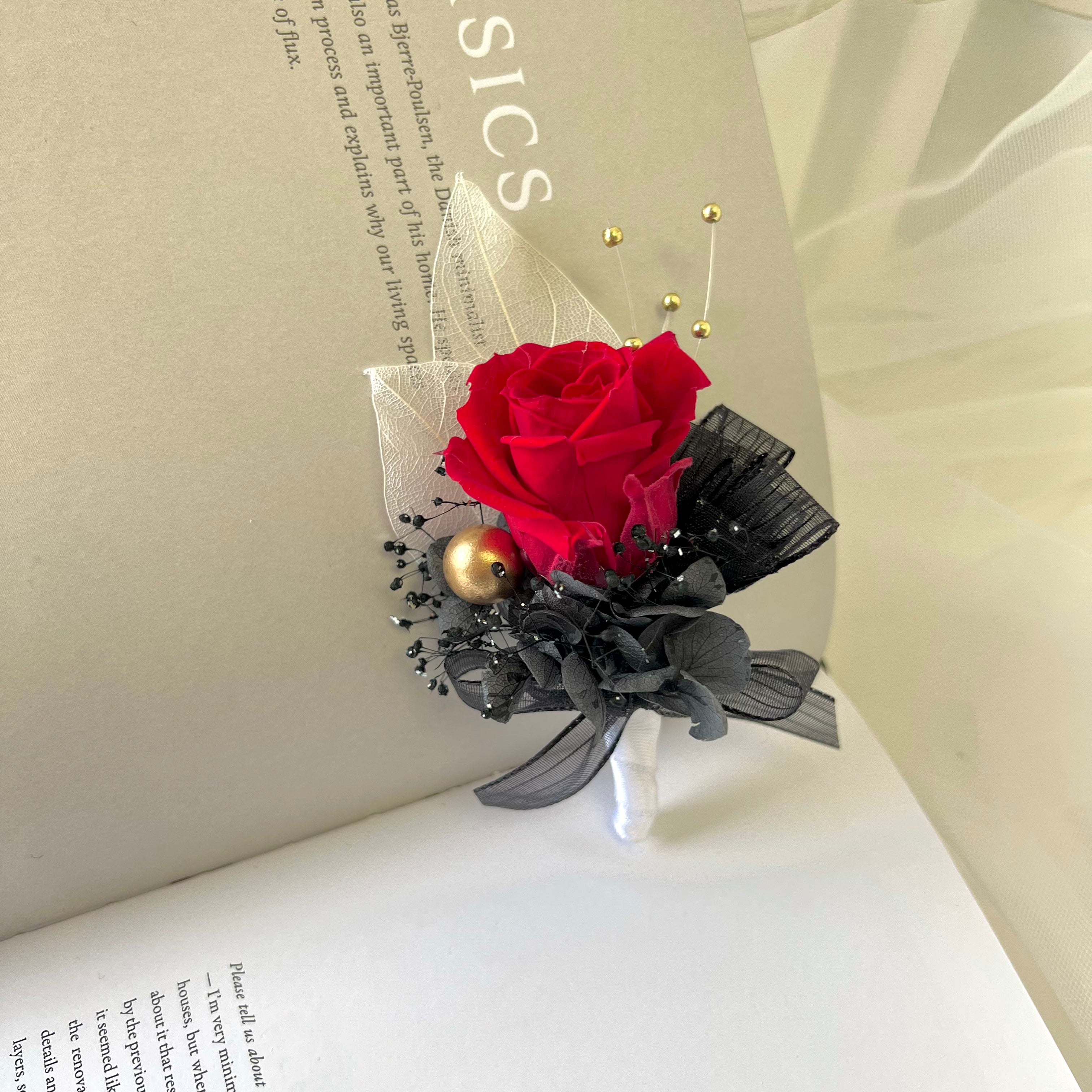 Preserved Flower Boutonnière