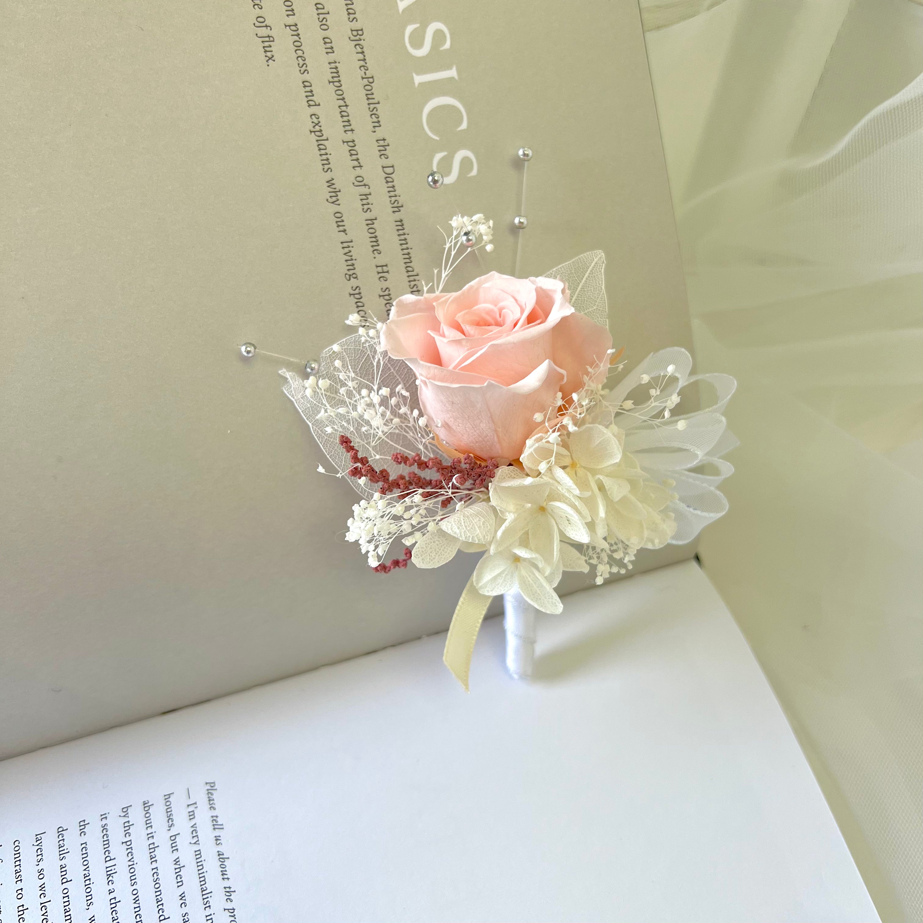 Preserved Flower Boutonnière