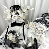White flower, white roses, bloom, anniversary, best gift, girl friend, Morden florist, special gift