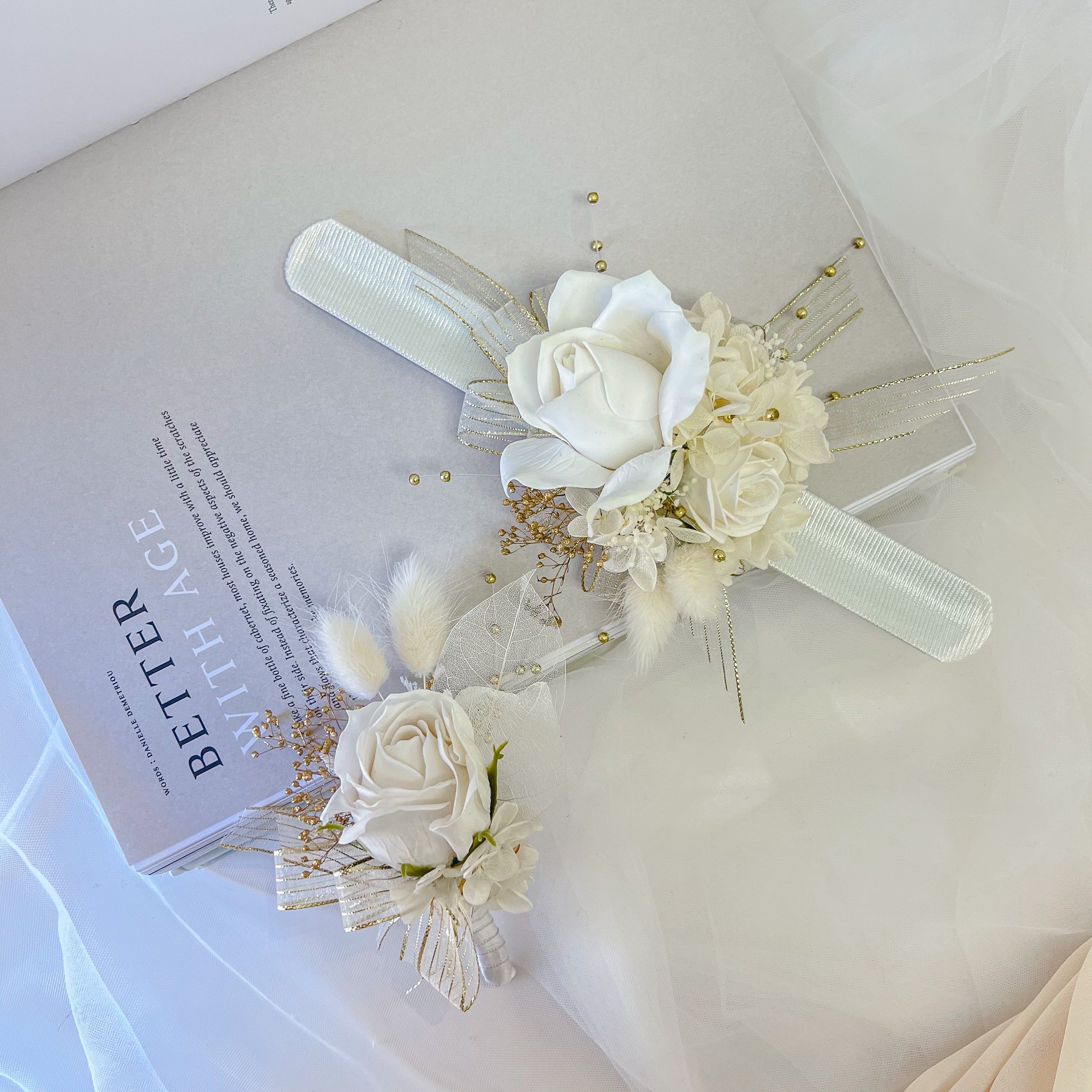 Graduation, Corsage, Wedding, Party, Soap Flower Boutonniere, vancouverflowershop, best prom corsage, fresh, best prom vancouver, best prom flower, Soap Flower Corsage, prom flower, prom party, 밴쿠버꽃집, flower for prom