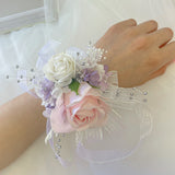 Graduation, Corsage, Wedding, Party, Soap Flower Boutonniere, vancouverflowershop, freshbouquet, fresh, freshflowers vancouver, preservedflower, soapflower, Soap Flower Corsage, prom flower, prom party, 밴쿠버꽃집