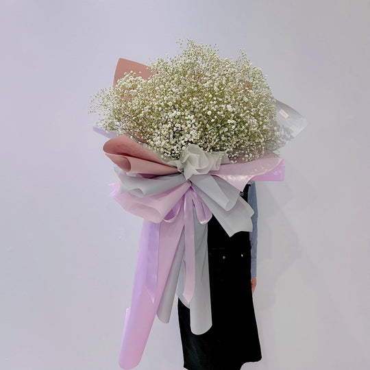 Giant Lullaby Baby’s Breath Fresh Bouquet