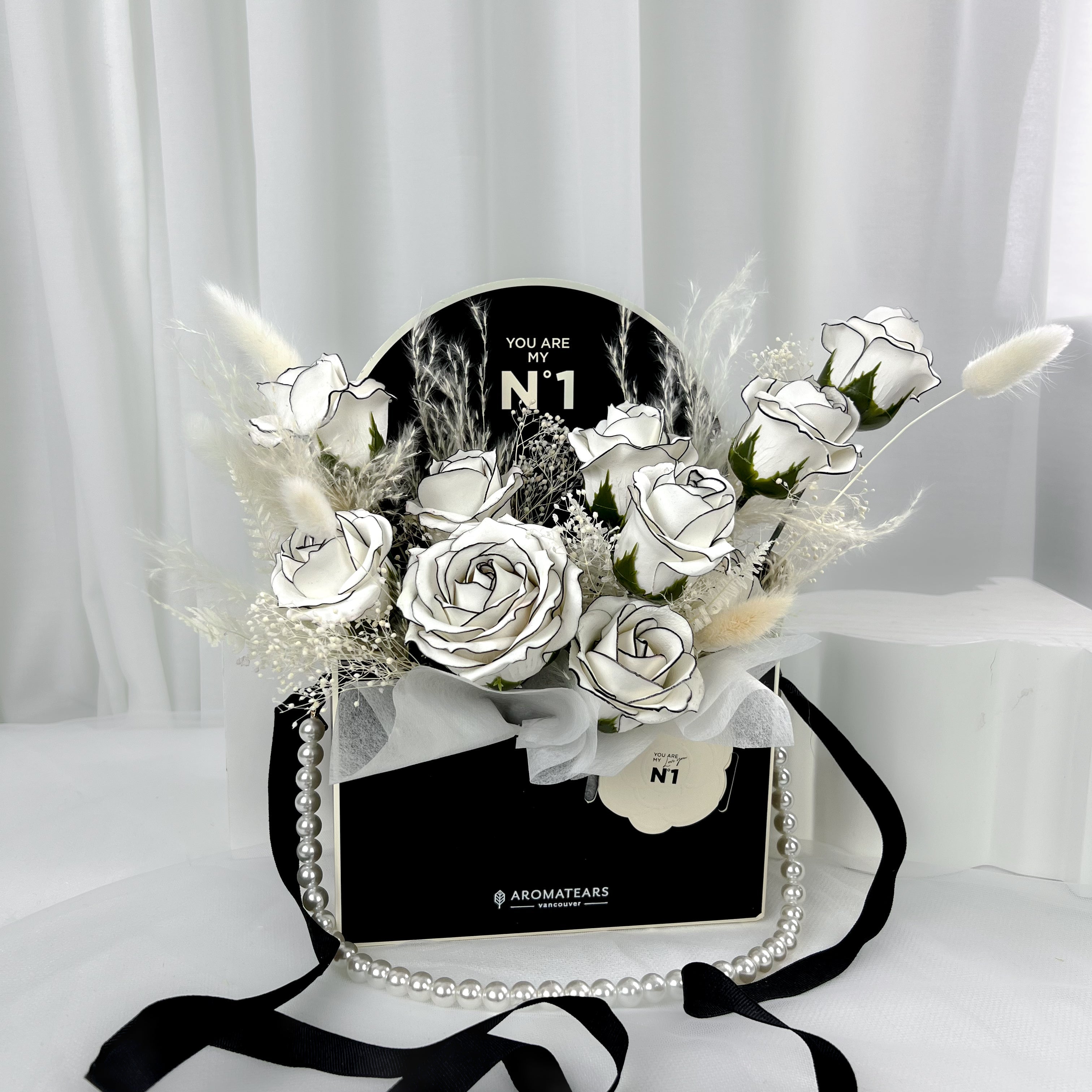 No. 1 Soap Rose Bag - Luxe Collection - Aromatears flower Soap Roses